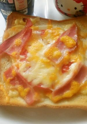 ベーコンチーズトースト-レシピのメイン写真