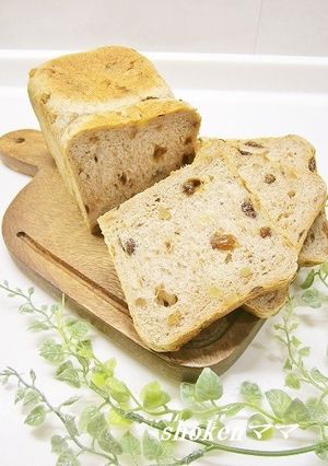 全粒粉入りレーズンクルミパン-レシピのメイン写真