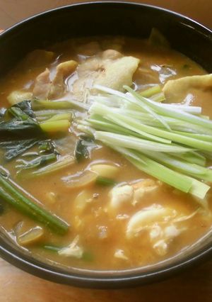 ほうれん草カレーうどん-レシピのメイン写真