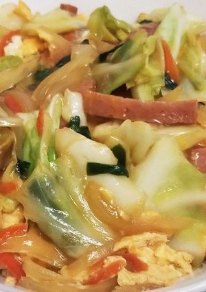 ☆沖縄の味☆野菜たっぷりちゃんぽん-レシピのメイン写真
