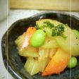 セロリと人参のSpicyレモン和え
