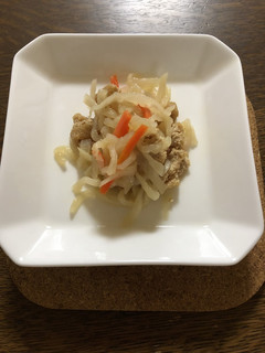 切干大根煮 油揚げ人参入り-レシピのメイン写真