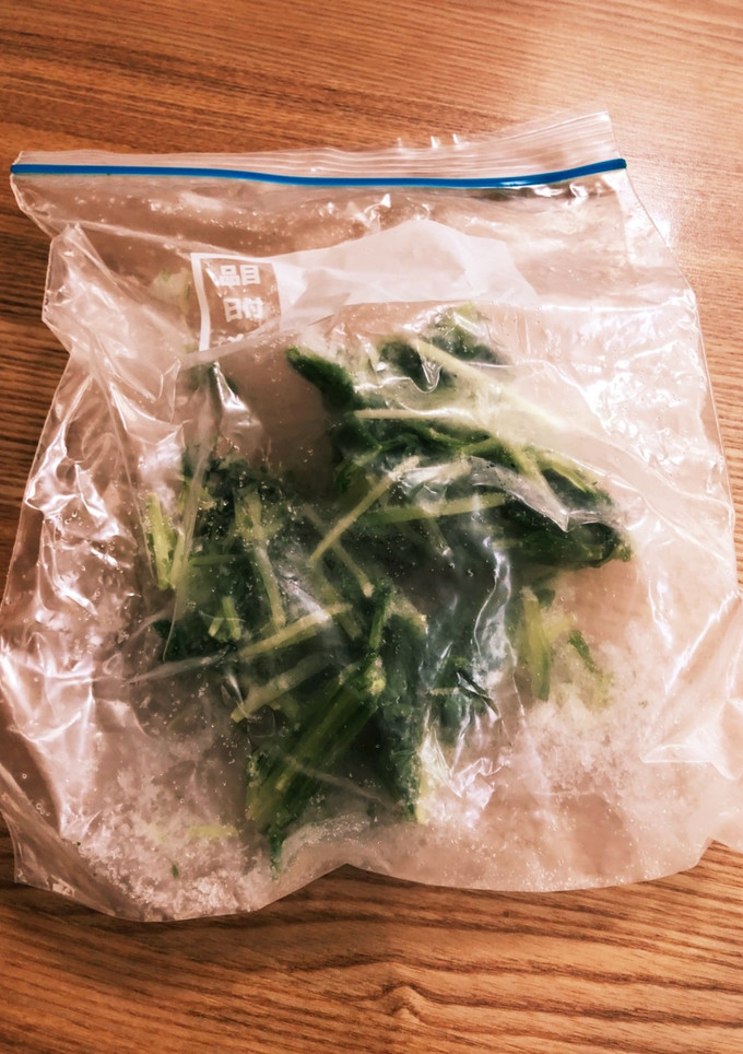 冷凍野菜 冷凍保存 茹でた 水菜-レシピのメイン写真