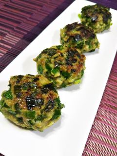 ニラたっぷり♪餃子風味のつくね-レシピのメイン写真