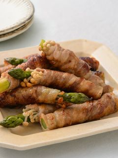 アスパラとえのきの肉巻き-レシピのメイン写真