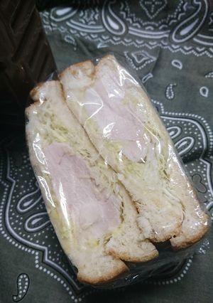 むね肉のハムとキャベツのサンドイッチ-レシピのメイン写真