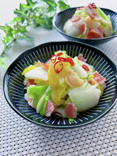 白菜の大量消費★白菜のペペロンチーノ風-レシピのメイン写真