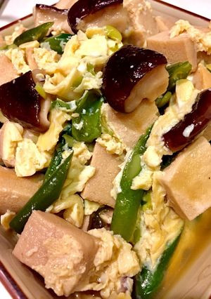 【低糖質】高野豆腐の玉子とじ-レシピのメイン写真