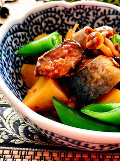 味付け鯖缶でじゃがいもの煮っころがし-レシピのメイン写真