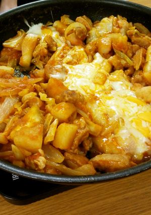 大好きなお店のチーズタッカルビ再現-レシピのメイン写真