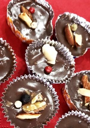 まだ間に合う大量バレンタイン簡単生チョコ-レシピのメイン写真