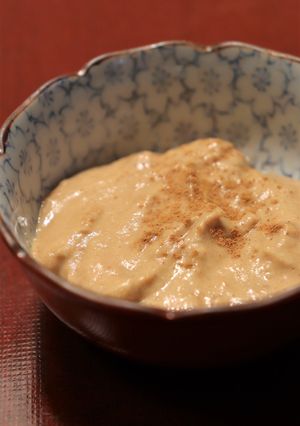 朝おやつ♪甘酒きな粉ヨーグルトのデザート-レシピのメイン写真