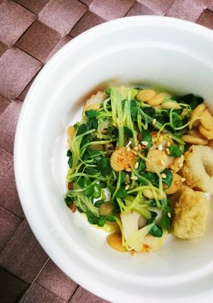 レンジで1分半スピードカイワレあえ-レシピのメイン写真