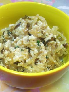 もやしと豆腐の和風サラダ-レシピのメイン写真