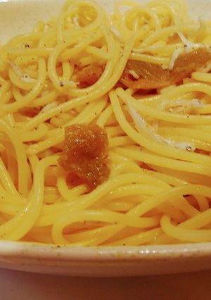 簡単和えるだけ♪さっぱり梅シラスパスタ♪-レシピのメイン写真