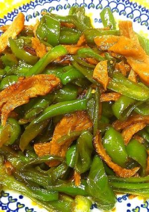 大豆のお肉で★ご飯がススム青椒肉絲！-レシピのメイン写真