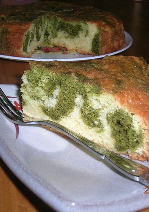 抹茶マーブルケーキ-レシピのメイン写真