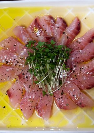 やさしい和風の鯛カルパッチョ-レシピのメイン写真
