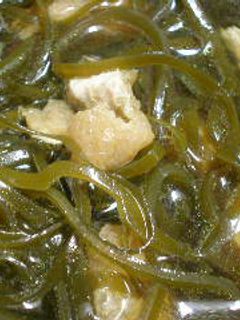 切り昆布と油揚げの煮物-レシピのメイン写真