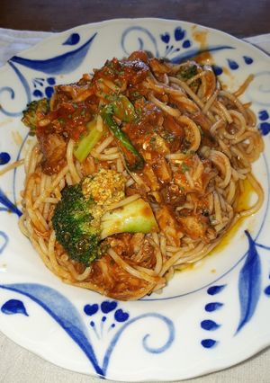 サバ水煮缶でトマトソース-レシピのメイン写真