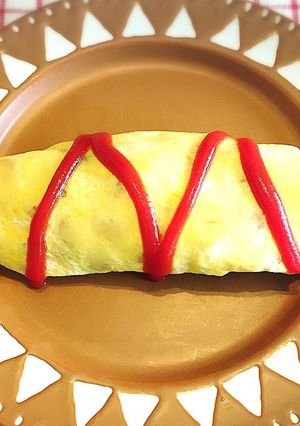 チキンライスが絶品オムライス♡-レシピのメイン写真