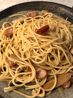 エリンギとソーセージの簡単和風パスタ-レシピのメイン写真