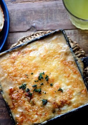 フライパンひとつで作るグラタンの配分♪-レシピのメイン写真