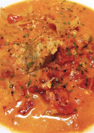 鯖缶トマトクリーム煮-レシピのメイン写真