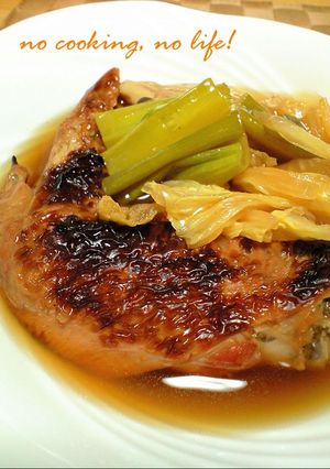 鶏手羽と白菜の香ばし・さっぱり煮-レシピのメイン写真