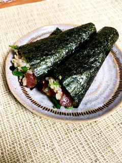 ひな祭りに!まぐろの手こね寿司(^_^)-レシピのメイン写真