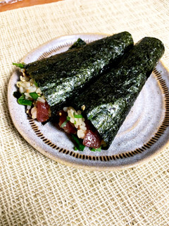 ひな祭りに!まぐろの手こね寿司(^_^)-レシピのメイン写真