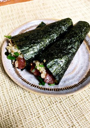 ひな祭りに！まぐろの手こね寿司(^_^)-レシピのメイン写真