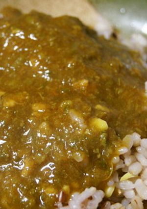 春キャベツの外側の葉でキーマ風カレー-レシピのメイン写真