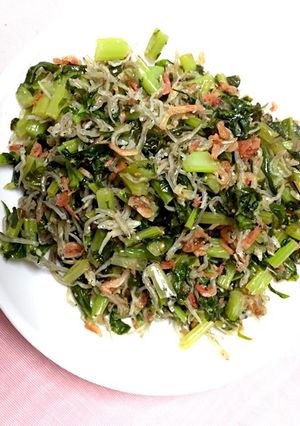 マヨネーズで炒める、大根の葉の常備菜♥-レシピのメイン写真