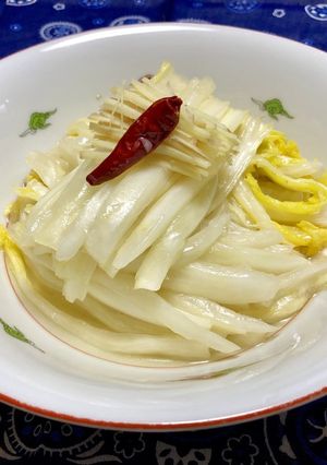 胡麻油風味〜白菜のピリ辛甘酢漬け-レシピのメイン写真
