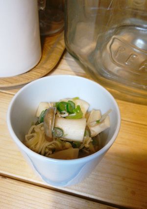 きのこの醤油とろとろ-レシピのメイン写真