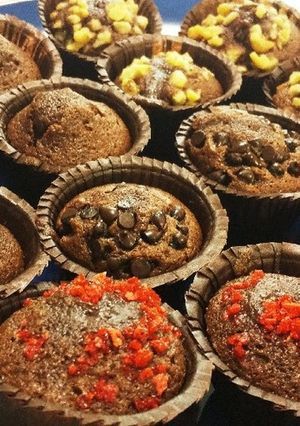 簡単♪HMでふんわりチョコカップケーキ-レシピのメイン写真