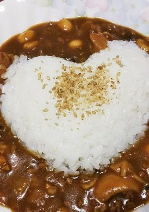 ２月のカレー(バレンタイン)-レシピのメイン写真