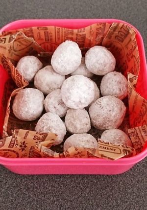ホットケーキミックスでココアスノーボール-レシピのメイン写真