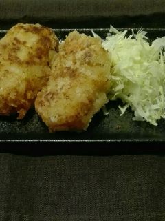 簡単 カルボナーラソースでコロッケ-レシピのメイン写真