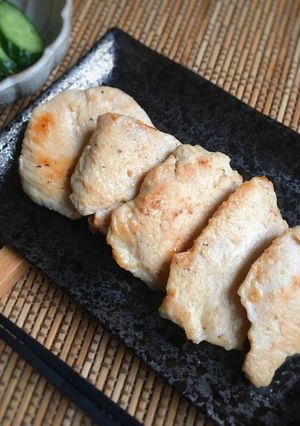 しっとり美味♡鶏むね肉の味噌漬け焼き-レシピのメイン写真
