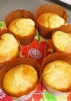 ホットケーキミックスでバナナマフィン♪-レシピのメイン写真