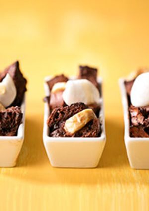 フランスパンを使ったカカオパンプディング-レシピのメイン写真