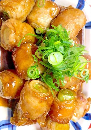 簡単美味しい甘酢白ネギ肉巻き-レシピのメイン写真