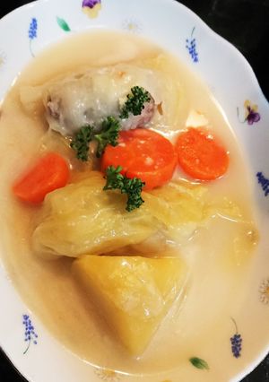 簡単ロールキャベツクリーム番♪-レシピのメイン写真