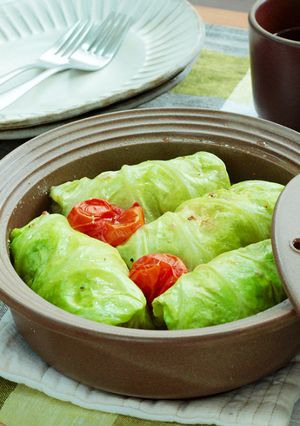 レンジで簡単!ロールキャベツ-レシピのメイン写真