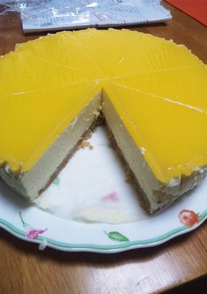 レアチーズケーキ オレンジ風-レシピのメイン写真