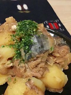 じゃが芋と鯖味噌缶煮-レシピのメイン写真