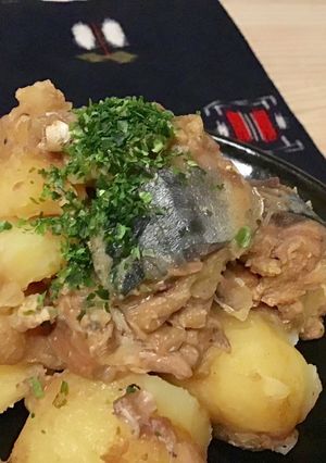 じゃが芋と鯖味噌缶煮-レシピのメイン写真