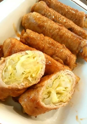 新定番！キャベツの豚肉巻き-レシピのメイン写真